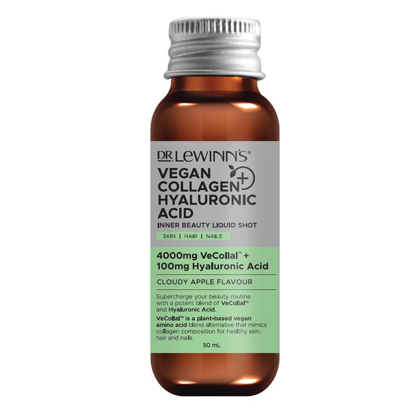 Dr LeWinn's Vegan Collagen Hyaluronic Acid Inner Beauty Liquid Shot (50ml)