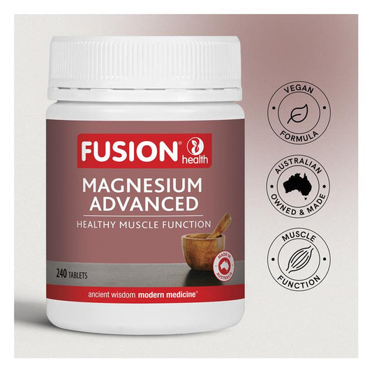 Fusion Magnesium Advanced Glycinate Supplement - 240 Tablets – view 2