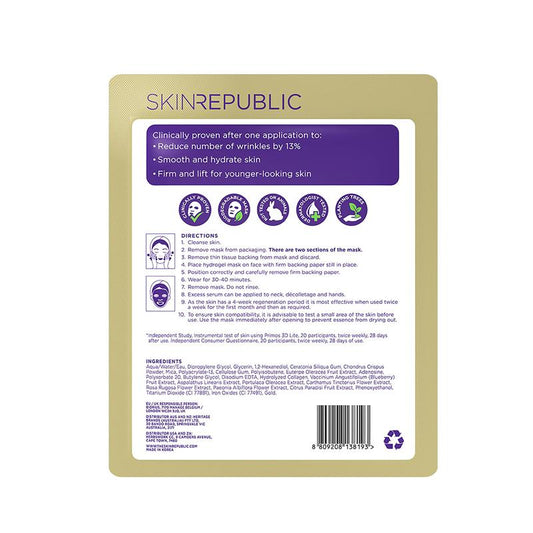 Skin Republic Gold Hydrogel Mask - 25g-Auzzi Store