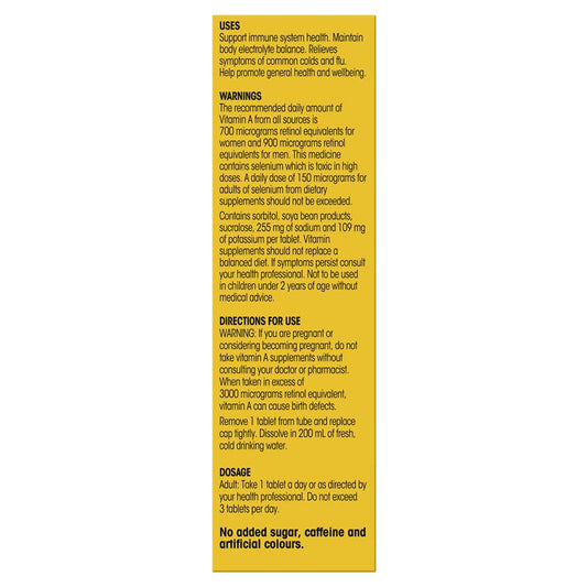 Frequent Flyer Orange Immunity Boost Vitamin C & Zinc Tablets - 15 – view 2