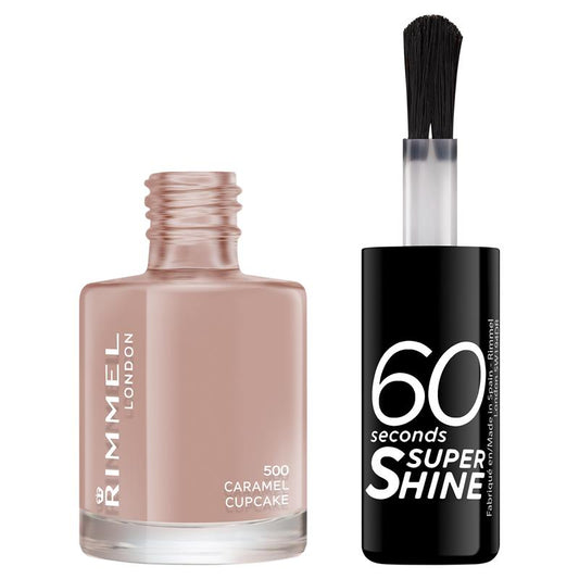 Rimmel 60 Seconds Nail Polish Caramel Cupcake – view 2
