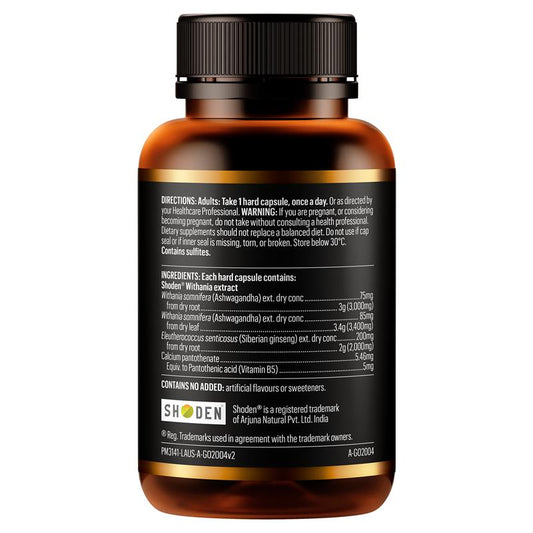 GO Healthy Ashwagandha Plus Stress & Energy - 60 Hard Capsules – view 2 - Auzzistore
