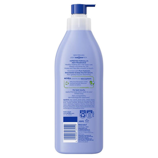 NIVEA Irresistibly Smooth Body Lotion - 400ml-Auzzi Store