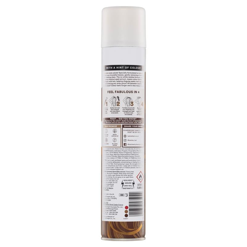 Batiste Brunette Dry Shampoo 350ml - For Vibrant Hair