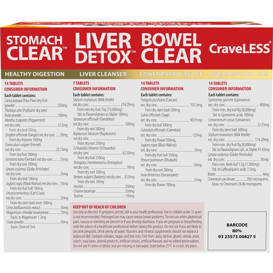Carusos Quick Cleanse Internal Cleansing Detox Program - 7 Day – view 2