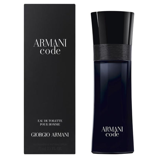 Giorgio Armani Code For Men Eau de Toilette 75ml - Auzzistore