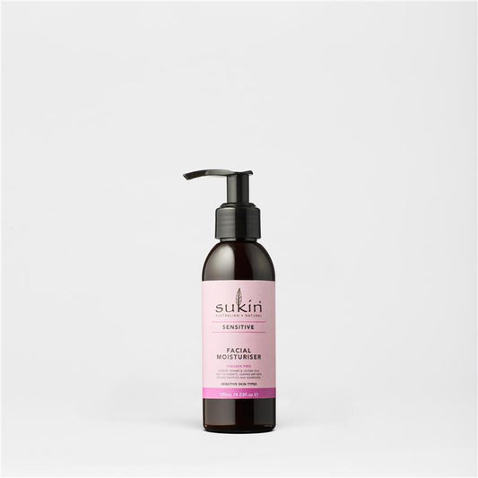 Sukin Sensitive Facial Moisturiser 125ml Pump-Auzzi Store