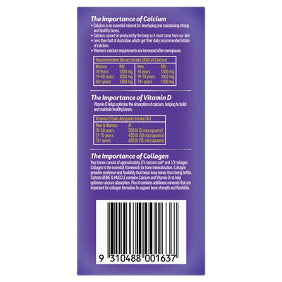 Caltrate Bone & Muscle Support, 60 Tablets with Calcium & Vitamin D
