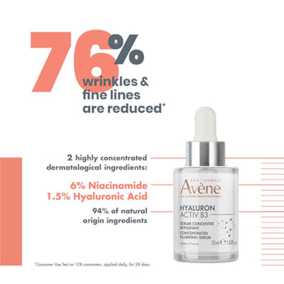 Avène Hyaluron Activ B3 Concentrated Plumping Serum - 30ml