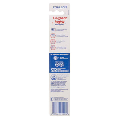 Colgate My First Extra Soft Toothbrush 0-2 Years - Gentle Care for Tiny Teeth