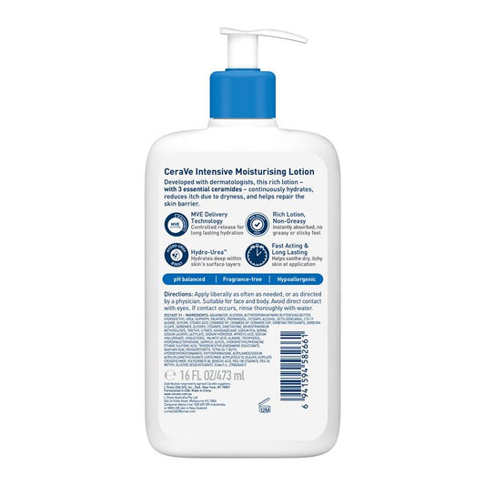 CeraVe Intensive Moisturising Lotion 473ml - Long-Lasting Hydration