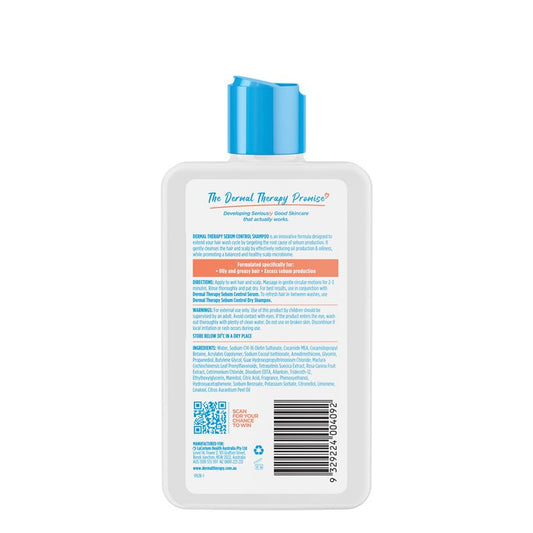 Dermal Therapy Sebum Control Shampoo 175ml - Oil Control Formula