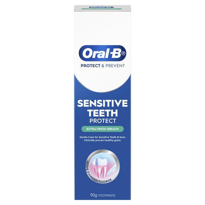 Oral-B Sensitive Teeth Protect Extra Fresh Breath Toothpaste 90g - Mint Flavor
