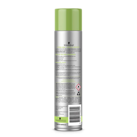 Schwarzkopf Extra Care Volume Power Hairspray 250g - Extra Strong Hold-Auzzi Store