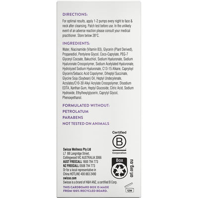 Swisse Skincare Niacinamide 10% Skin Renewal Serum - 30ml