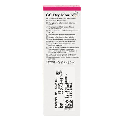 GC Dry Mouth Gel Raspberry - 40g for Oral Comfort