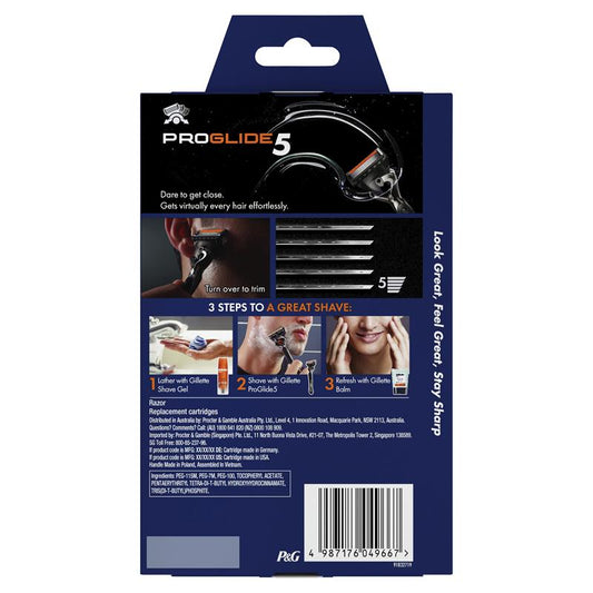 Gillette ProGlide Men's Razor Kit with FlexBall & 5-Blade Refills, 4-Pack – view 2