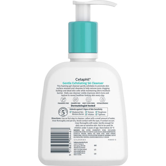 Cetaphil Gentle Exfoliating SA Cleanser 236mL - Revitalize Your Skin