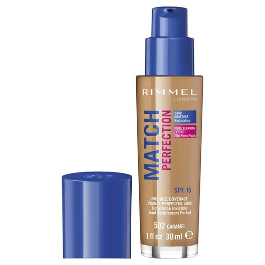 Rimmel Match Perfection Foundation Caramel 502 – view 2