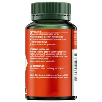 Nature's Own High Strength Garlic Supplement 10,000mg - 100 Tablets