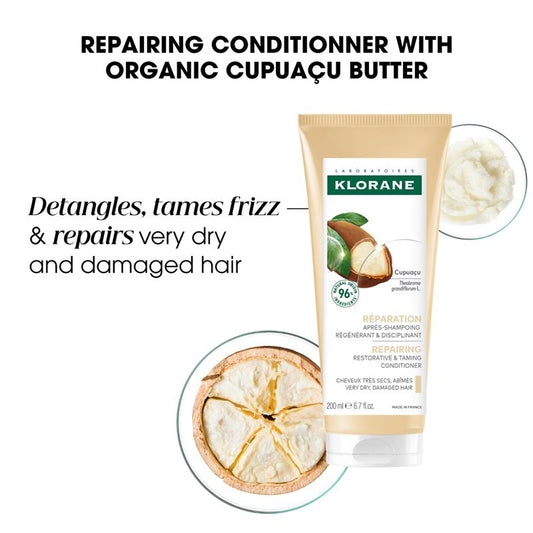 Klorane Conditioner with Organic Cupuacu 200ml - Frizz Control – view 2