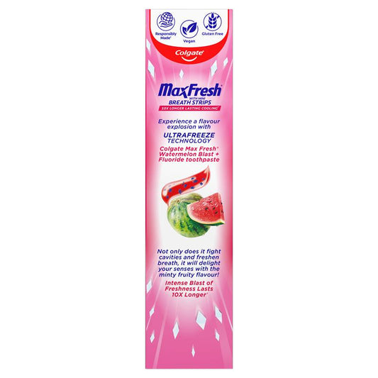 Colgate Max Fresh Toothpaste - Watermelon Flavor 100g-Auzzi Store