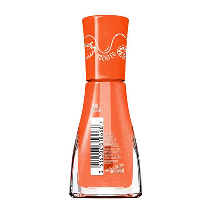 Sally Hansen Insta-Dri Scented Nail Polish Syrup Collection Oozing Orange 9.17ml Limited Edition