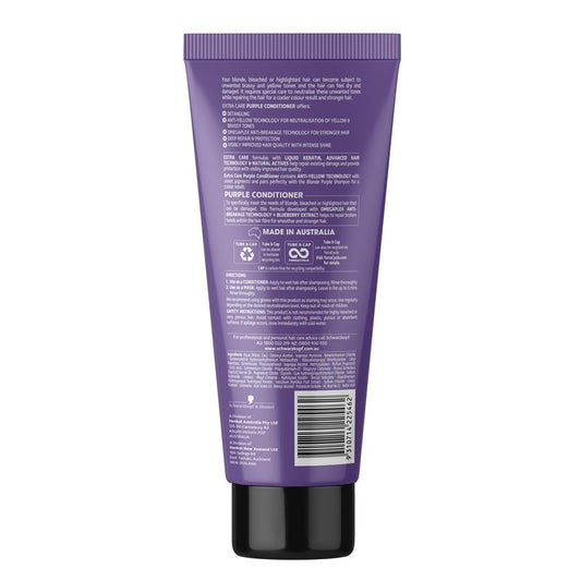 Schwarzkopf Extra Care Blonde Anti-Yellow Toning Purple Conditioner - 250ml – view 2