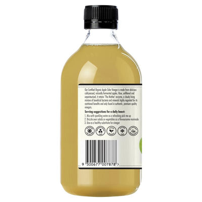 Barnes Naturals Organic Raw Unfiltered Apple Cider Vinegar with Mother 500ml