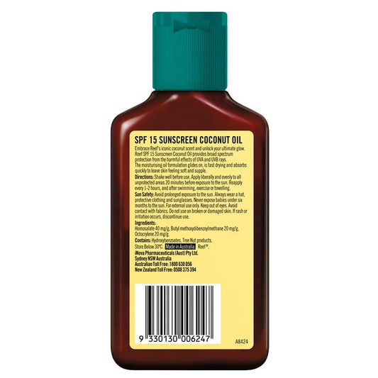 Reef Coconut Oil SPF 15+ 125ml-Auzzi Store