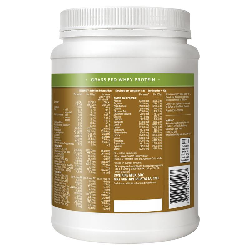 IsoWhey Weight Management Complete Classic Coffee 672g - Natural Protein Boost-Auzzi Store