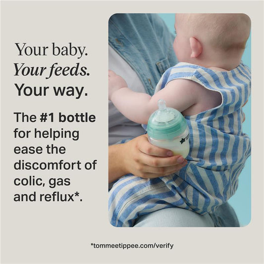 Tommee Tippee Advanced Anti Colic 260ml Bottles - 2 Pack for Ultimate Comfort