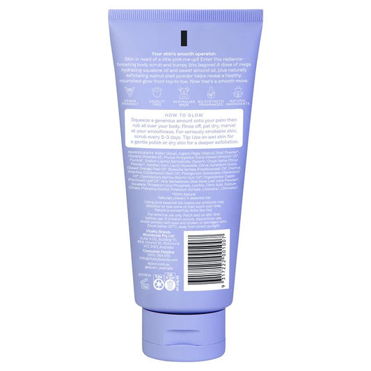 Epzen Energise Glow Natural Vegan Exfoliating Body Scrub 200ml – view 2