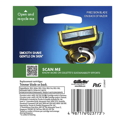 Gillette Fusion ProShield 4-Blade Razor Refills