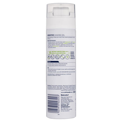NIVEA MEN Sensitive Shaving Gel with Chamomile & Vitamin E 200ml