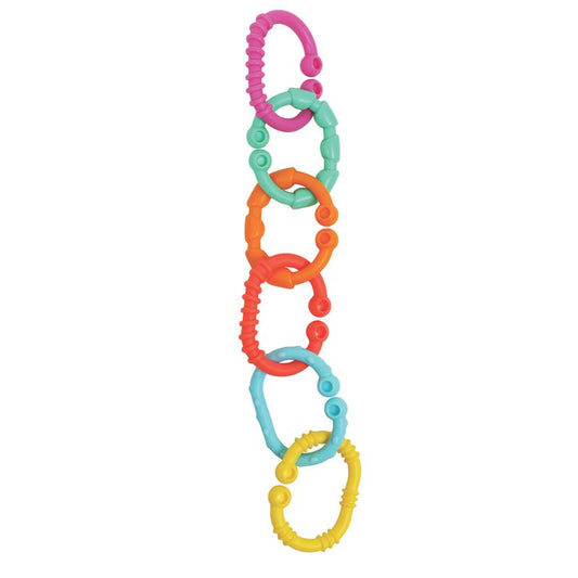 Playgro Loopy Links - 24 Pack for On-the-Go Fun - Auzzistore