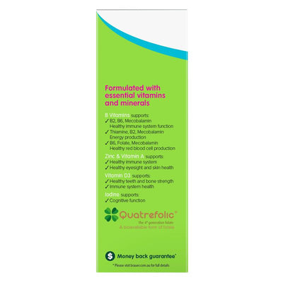 Brauer Kids Liquid Multivitamin for Toddlers 100ml - Essential Nutrients for Growth