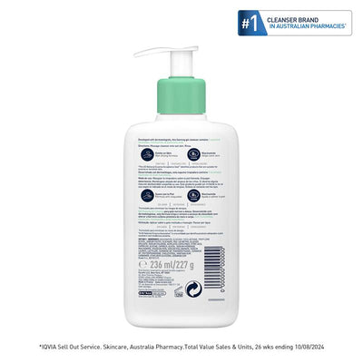 CeraVe Foaming Cleanser 236ml - Gentle Cleanser for Oily Skin