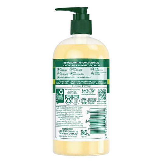 Palmolive Naturals Hand Wash Milk and Honey 500ml - Nourishing Clean-Auzzi Store