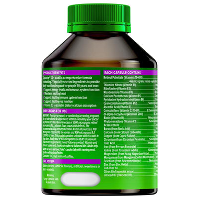 Cenovis Once Daily 50+ Multivitamins & Minerals 100 Capsules
