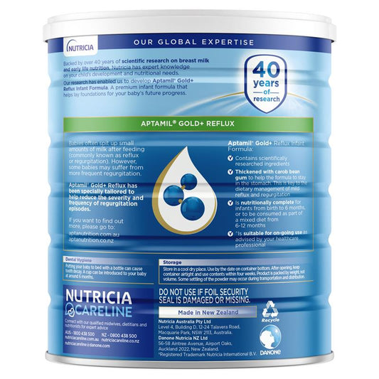 Aptamil Gold+ Reflux Baby Infant Formula 900g – view 2