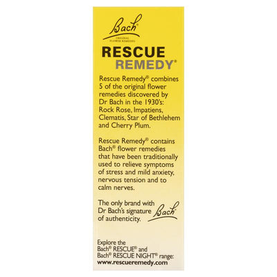 Bach Rescue Remedy 10ml Liquid - Natural Stress Relief
