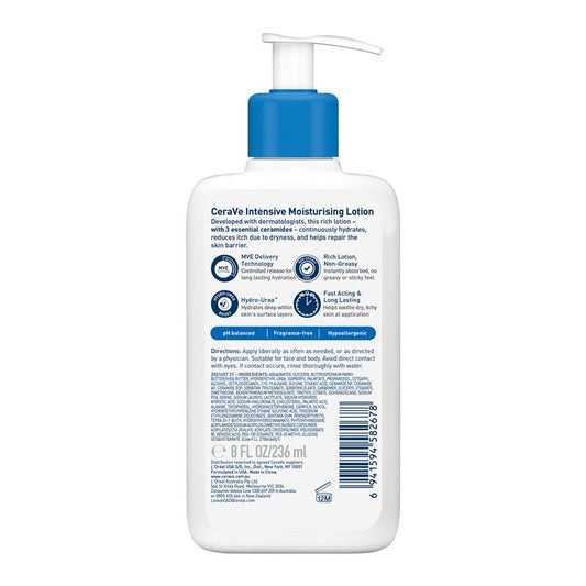 CeraVe Intensive Moisturising Lotion 236ml - Deep Hydration Formula