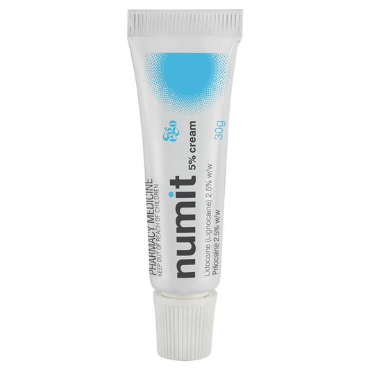 Numit 5% Numbing Cream 30g - Enhanced Topical Anaesthetic for Skin-Auzzi Store