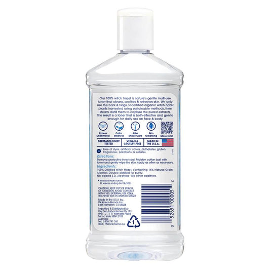 Witch Hazel Toner 240ML - Natural Skin Care Solution-Auzzi Store