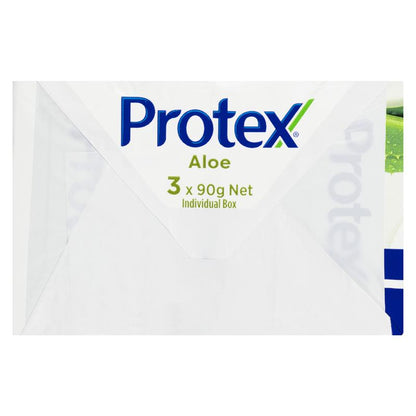 Protex Antibacterial Aloe Bar Soap with Flaxseed Oil 3x90g