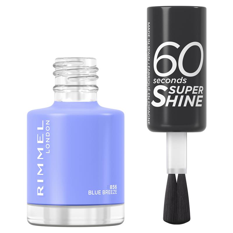 Rimmel 60 Second Nail Polish 856 Blue Breeze