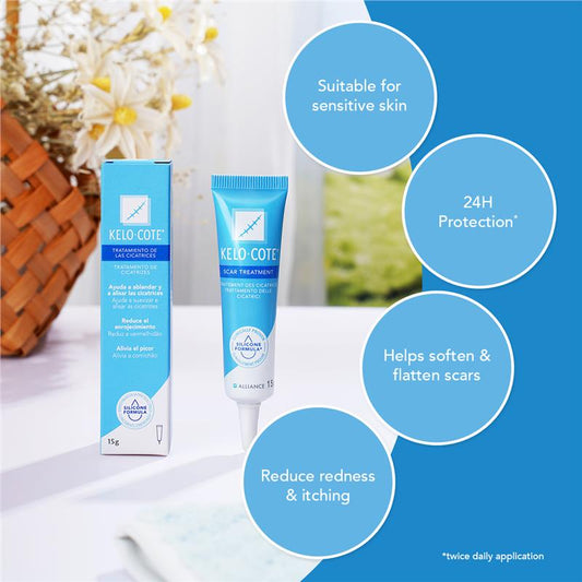 Kelo-Cote Scar Treatment Gel 15g - Effective Scar Management