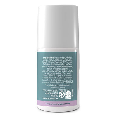 Akin Geranium & Wood Natural Roll-On Deodorant 65ml
