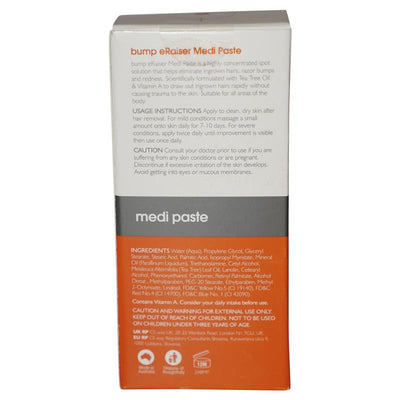 Bump eRaiser Medi Paste 30g – Ingrown Hair Treatment for Face & Body